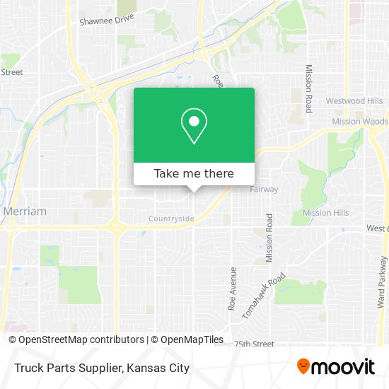 Mapa de Truck Parts Supplier