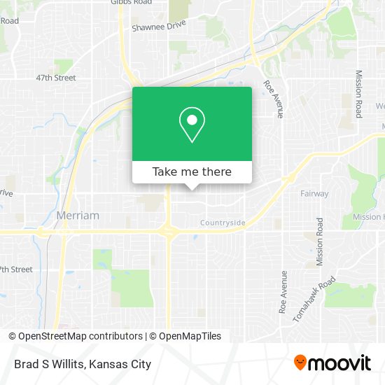 Mapa de Brad S Willits