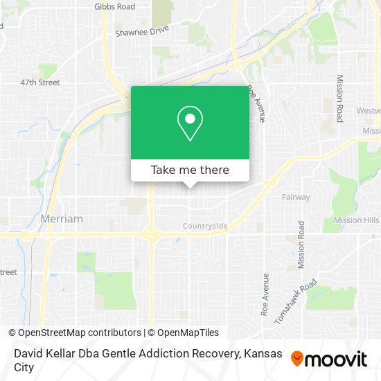 David Kellar Dba Gentle Addiction Recovery map