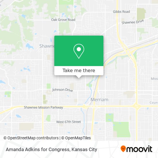 Amanda Adkins for Congress map