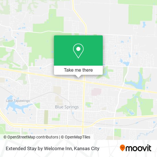 Extended Stay by Welcome Inn map