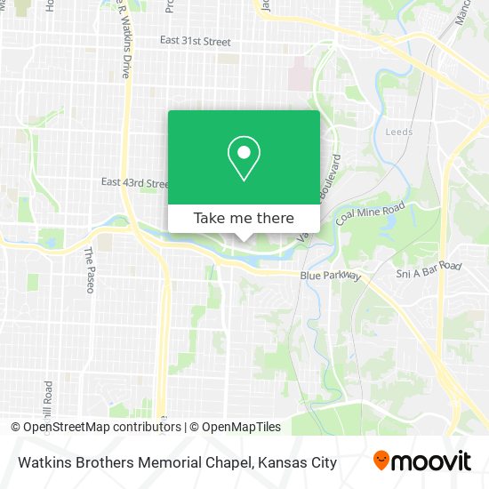 Watkins Brothers Memorial Chapel map