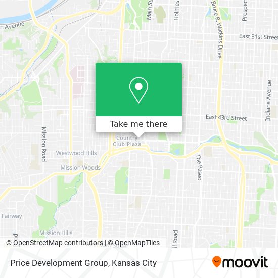 Price Development Group map