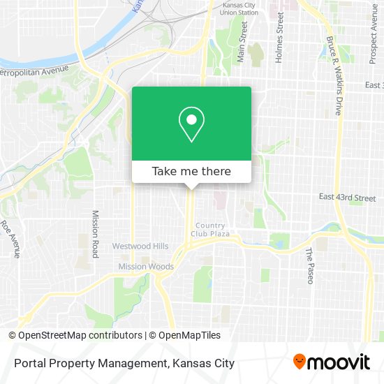 Mapa de Portal Property Management