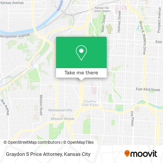 Graydon S Price Attorney map