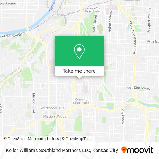 Keller Williams Southland Partners LLC map