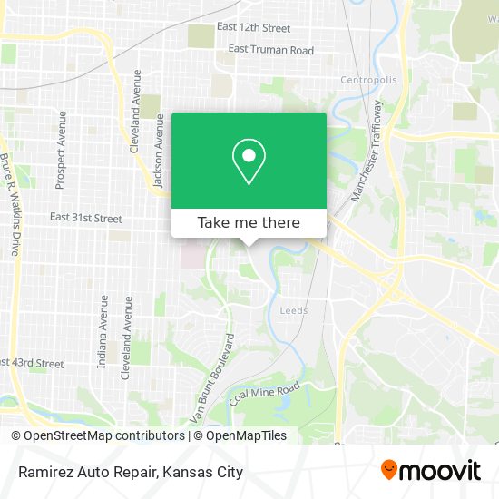 Ramirez Auto Repair map