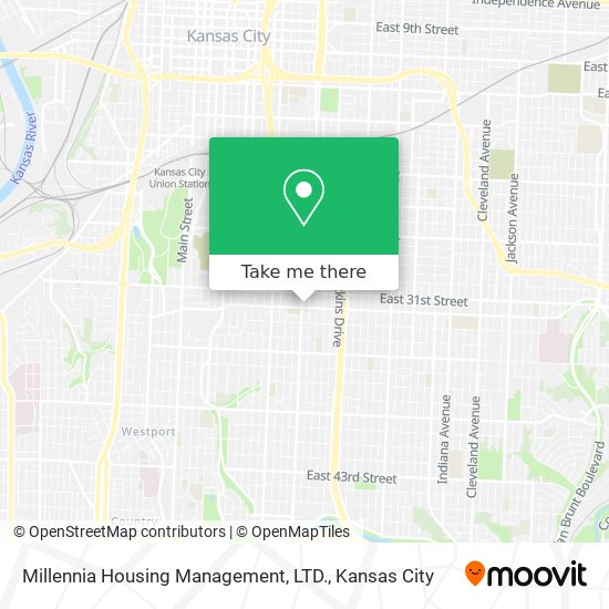 Millennia Housing Management, LTD. map