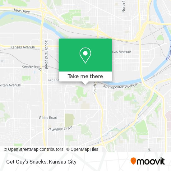 Get Guy's Snacks map