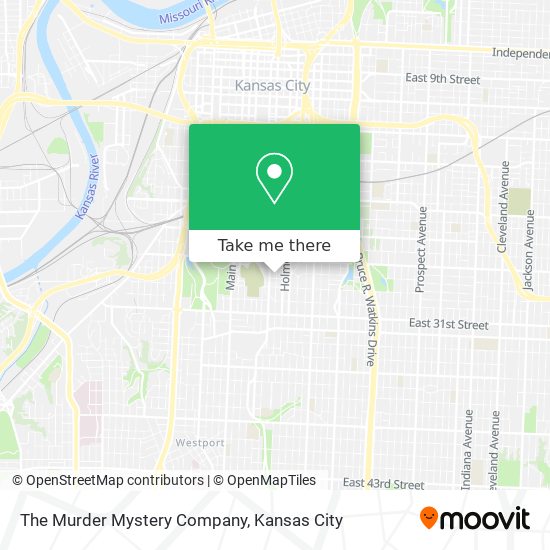 The Murder Mystery Company map