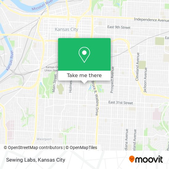 Sewing Labs map