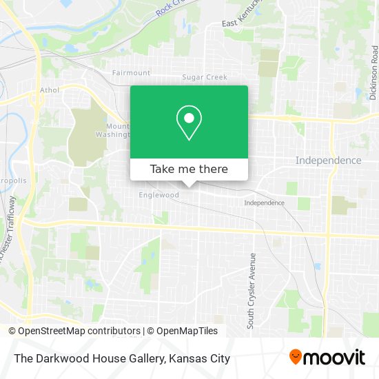 Mapa de The Darkwood House Gallery