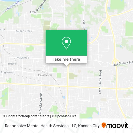 Mapa de Responsive Mental Health Services LLC