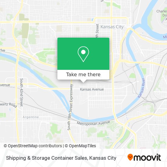 Shipping & Storage Container Sales map