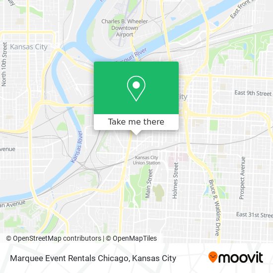Mapa de Marquee Event Rentals Chicago
