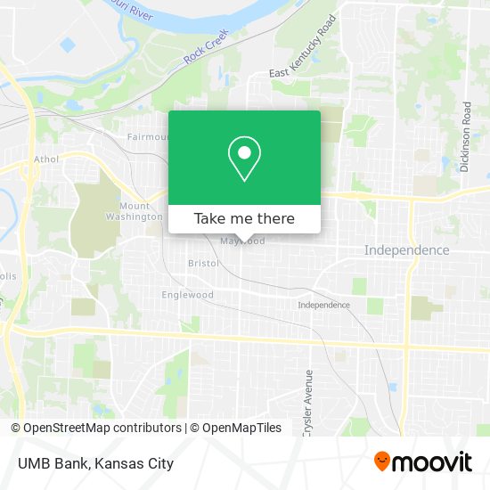 UMB Bank map