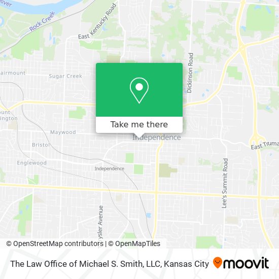 Mapa de The Law Office of Michael S. Smith, LLC