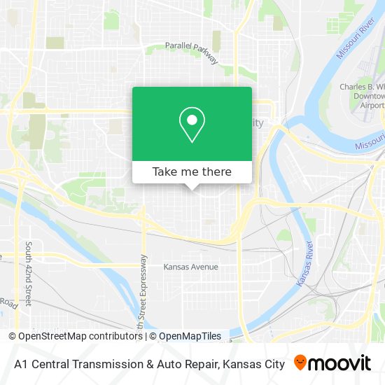 Mapa de A1 Central Transmission & Auto Repair