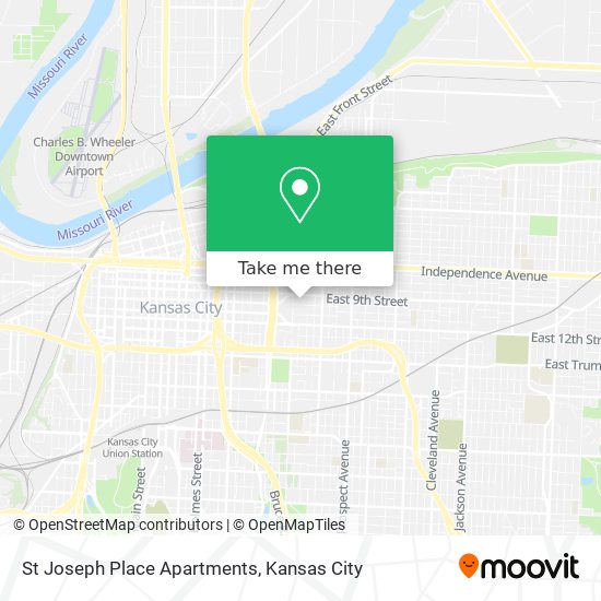 Mapa de St Joseph Place Apartments