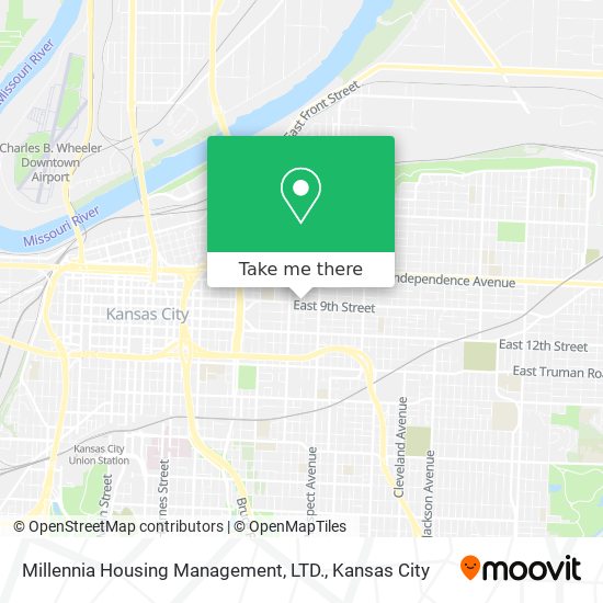 Millennia Housing Management, LTD. map