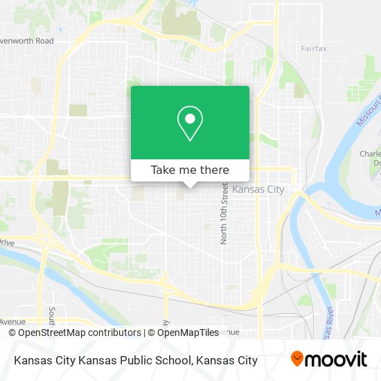 Kansas City Kansas Public School map