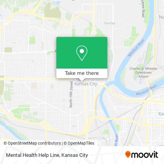 Mapa de Mental Health Help Line