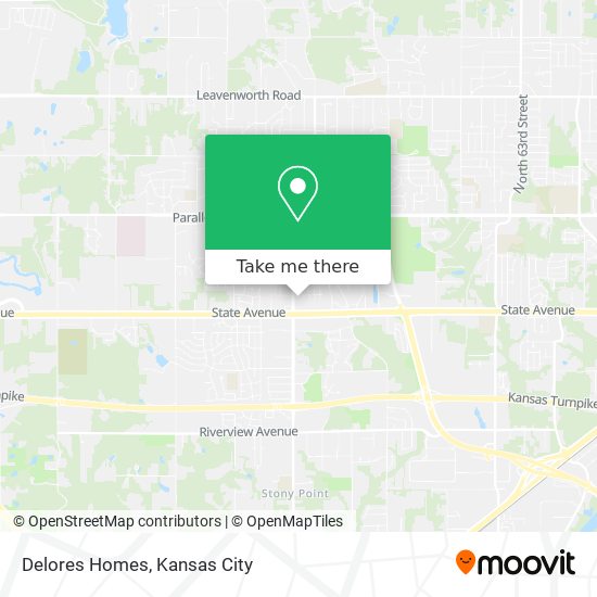 Delores Homes map