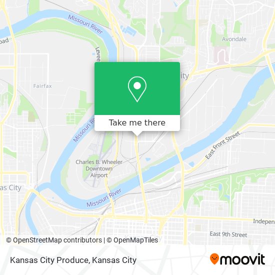 Kansas City Produce map