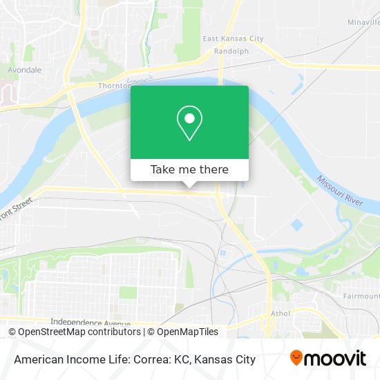 American Income Life: Correa: KC map