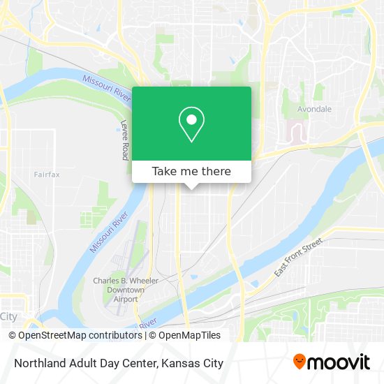 Mapa de Northland Adult Day Center