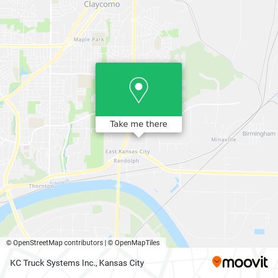 KC Truck Systems Inc. map