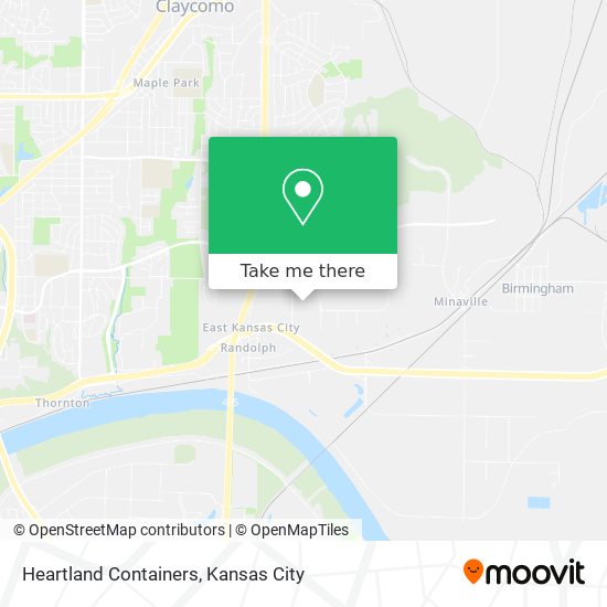Mapa de Heartland Containers