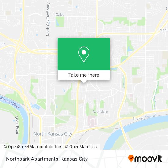 Northpark Apartments map