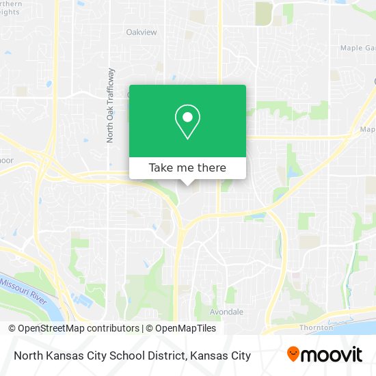 North Kansas City School District map
