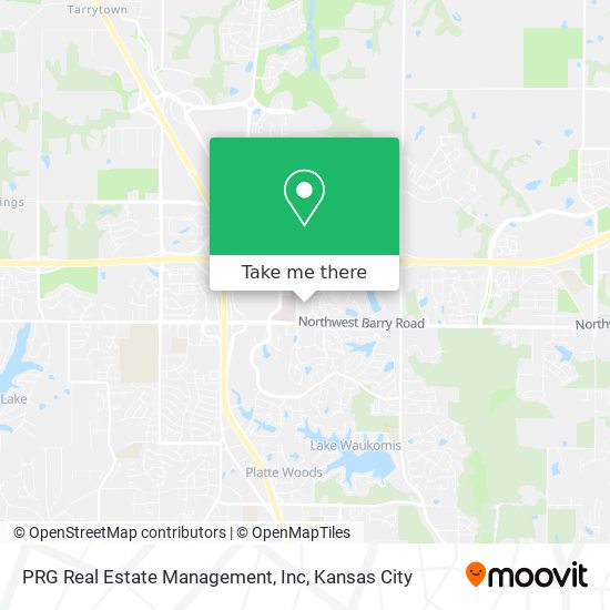 PRG Real Estate Management, Inc map