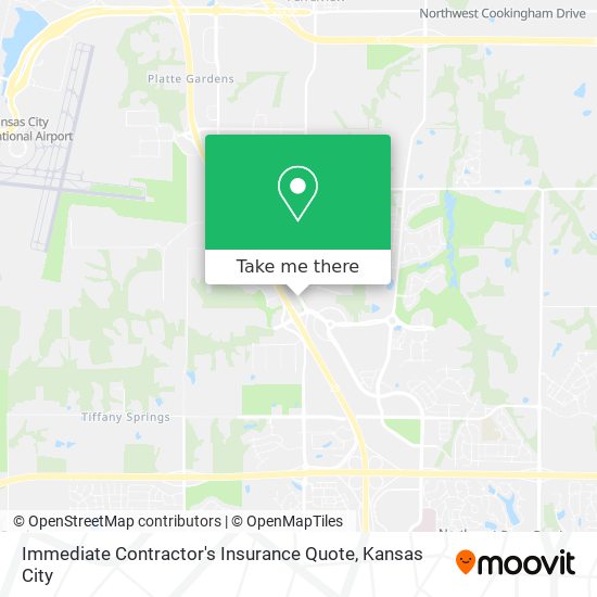 Immediate Contractor's Insurance Quote map