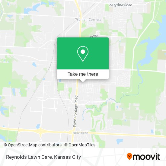Reynolds Lawn Care map