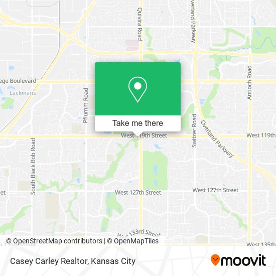 Casey Carley Realtor map