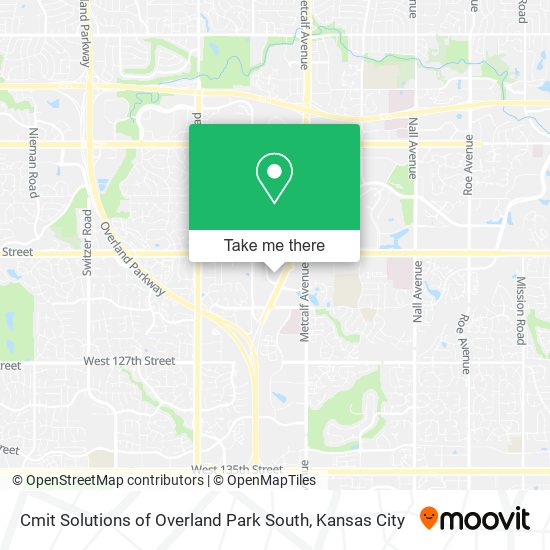 Cmit Solutions of Overland Park South map