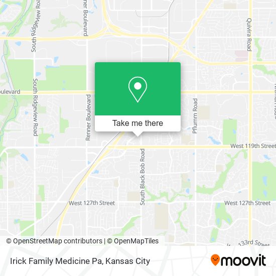 Irick Family Medicine Pa map