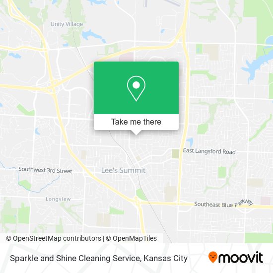 Sparkle and Shine Cleaning Service map