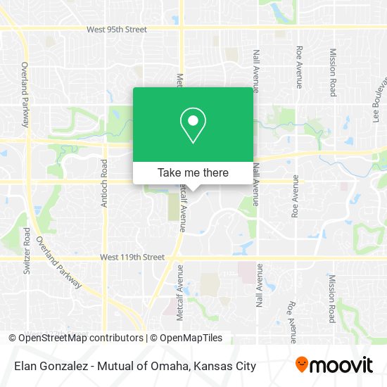 Mapa de Elan Gonzalez - Mutual of Omaha