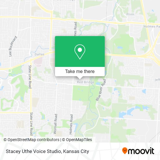 Mapa de Stacey Uthe Voice Studio