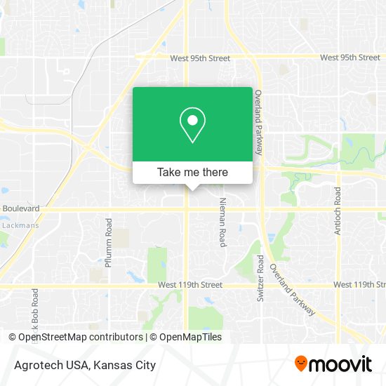 Mapa de Agrotech USA