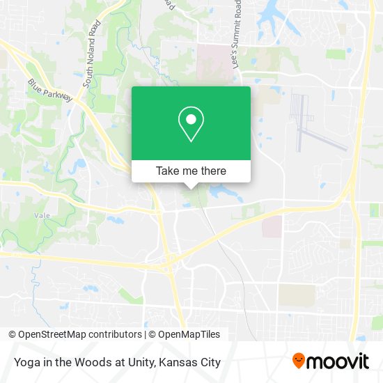 Yoga in the Woods at Unity map