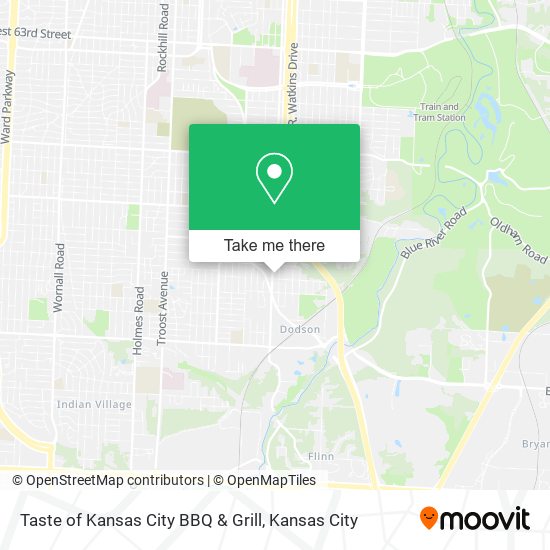 Mapa de Taste of Kansas City BBQ & Grill