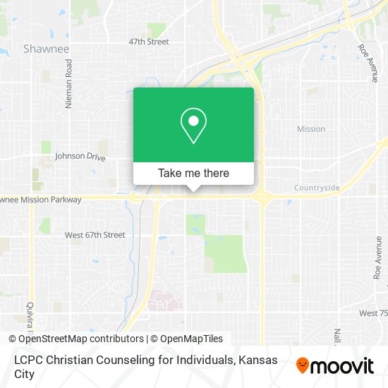 LCPC Christian Counseling for Individuals map