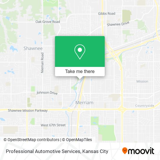 Mapa de Professional Automotive Services