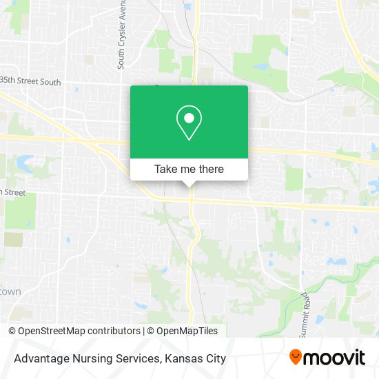 Advantage Nursing Services map