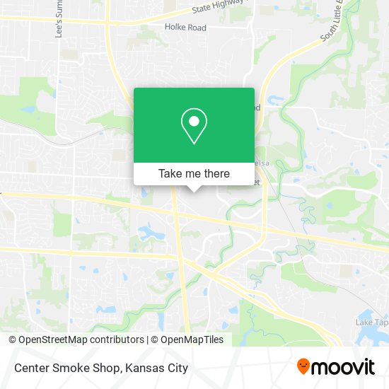 Mapa de Center Smoke Shop